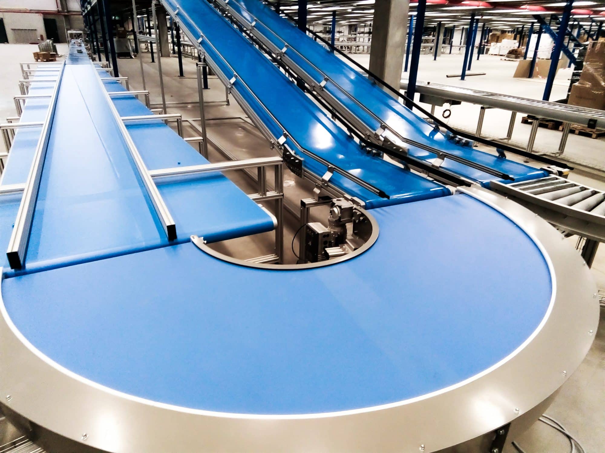 Industrial Belt Conveyors